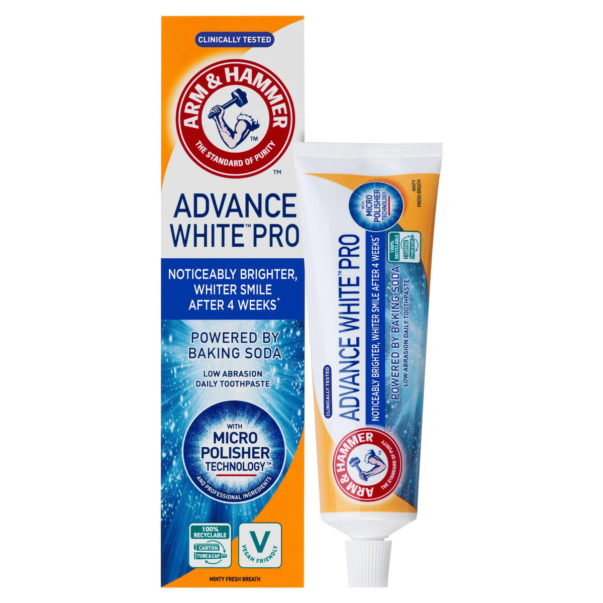 Arm & Hammer Advance White Pro Toothpaste 75ml - British product