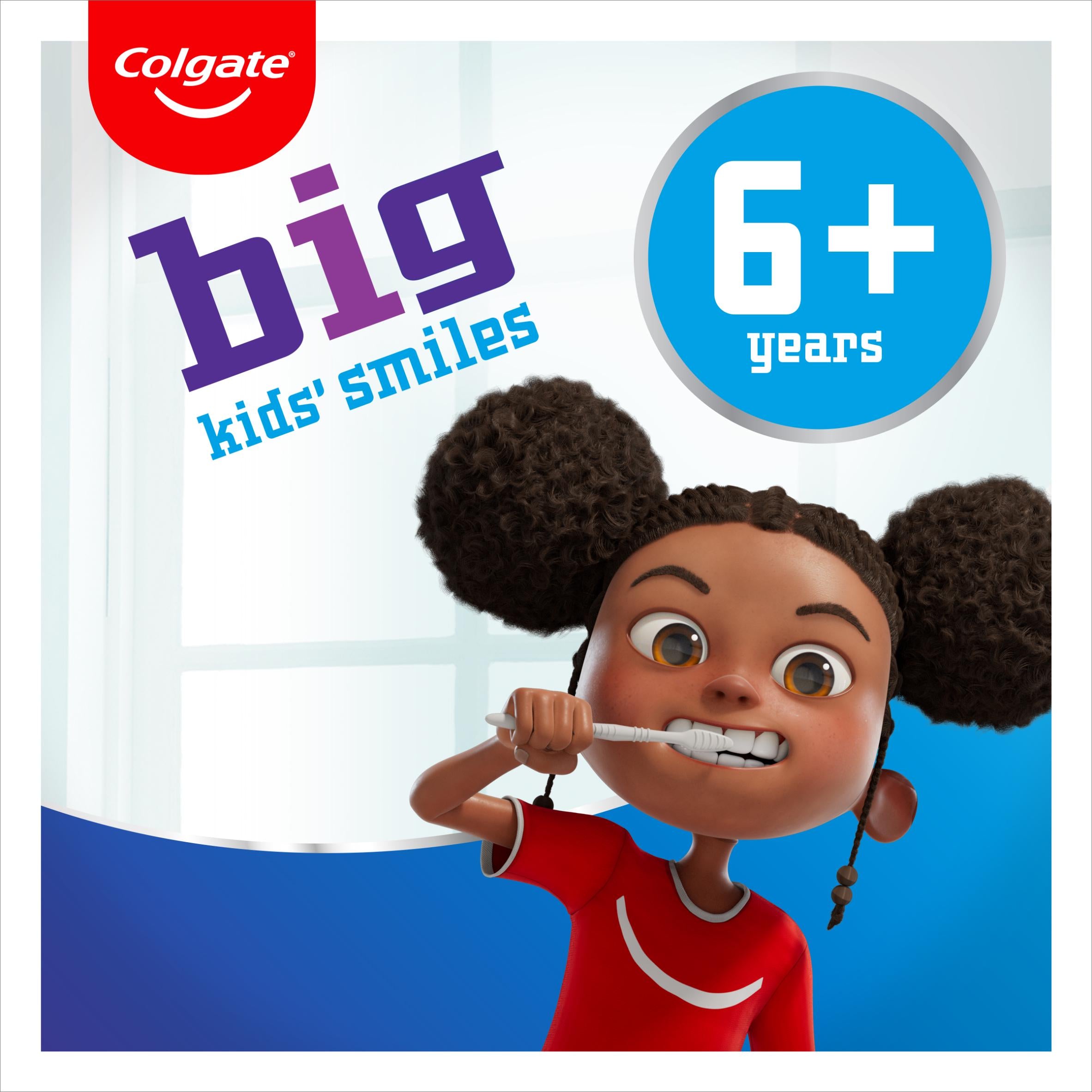 Colgate Big Kids Smiles 6+ toothpaste 75ml (British brand)