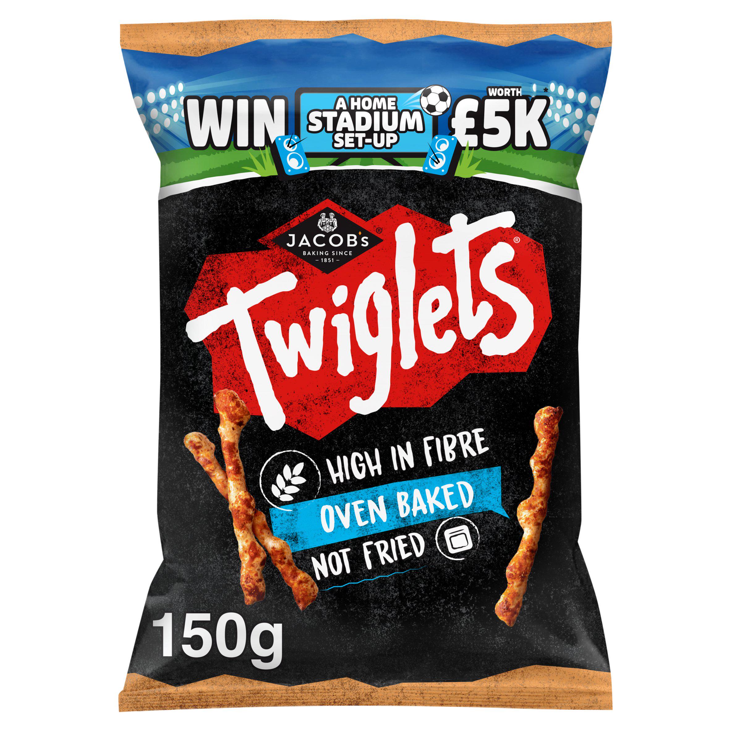 Jacob's Twiglets wholewheat snack 150g (British brand)