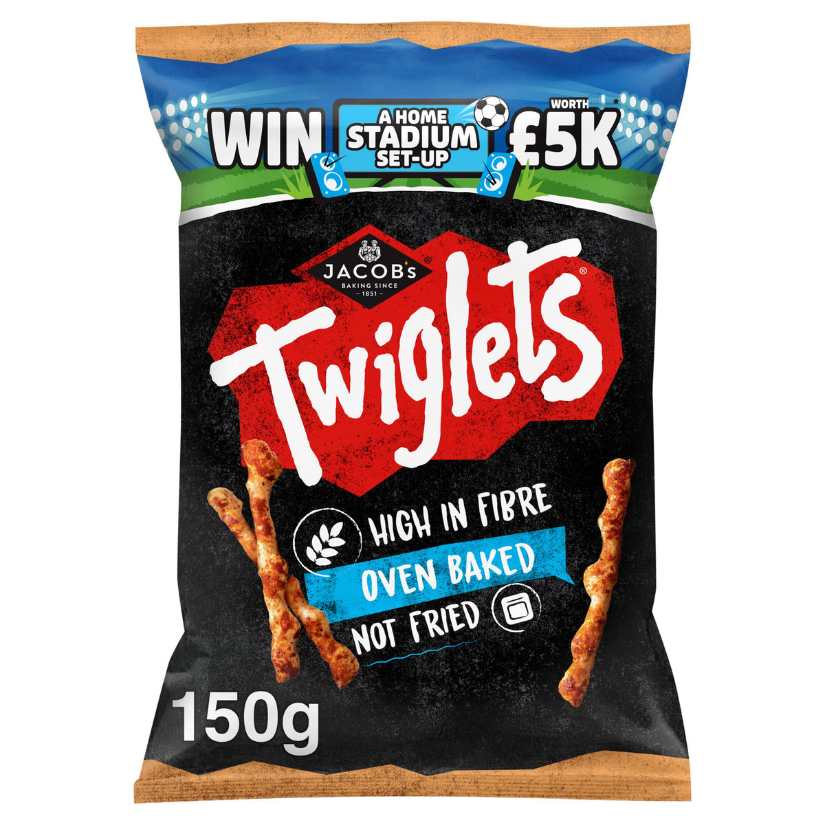 Jacob's Twiglets wholewheat snack 150g (British brand)