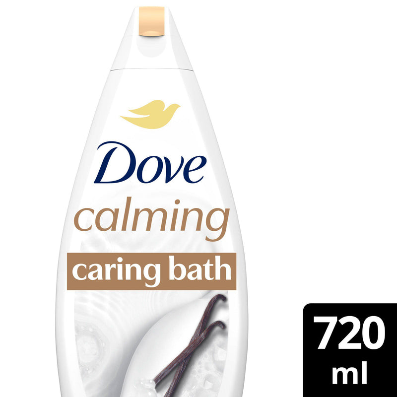 Dove Calming Caring Bath Soak with shea butter 720ml, UK version