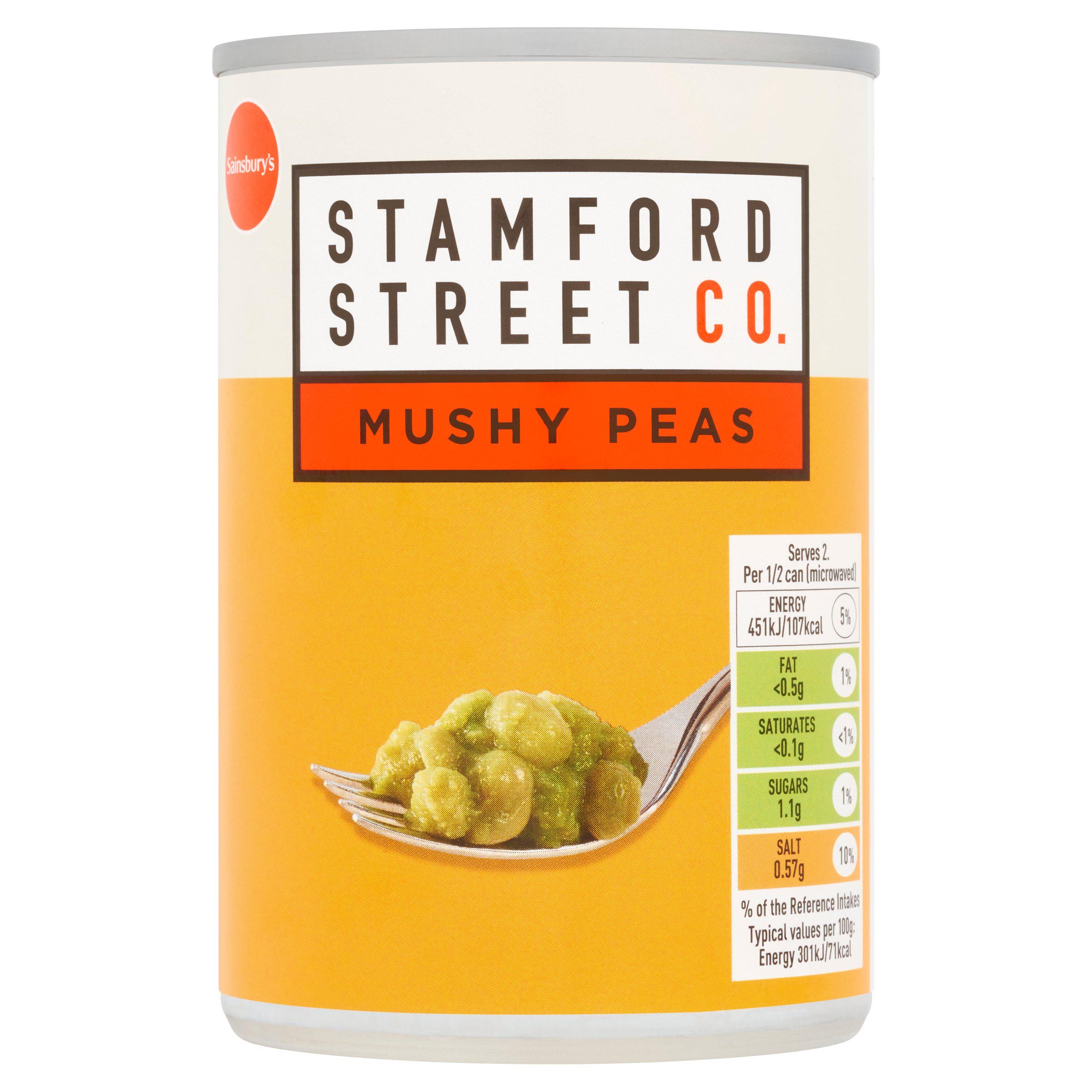 Stamford Street Co. mushy peas 300g (British brand)