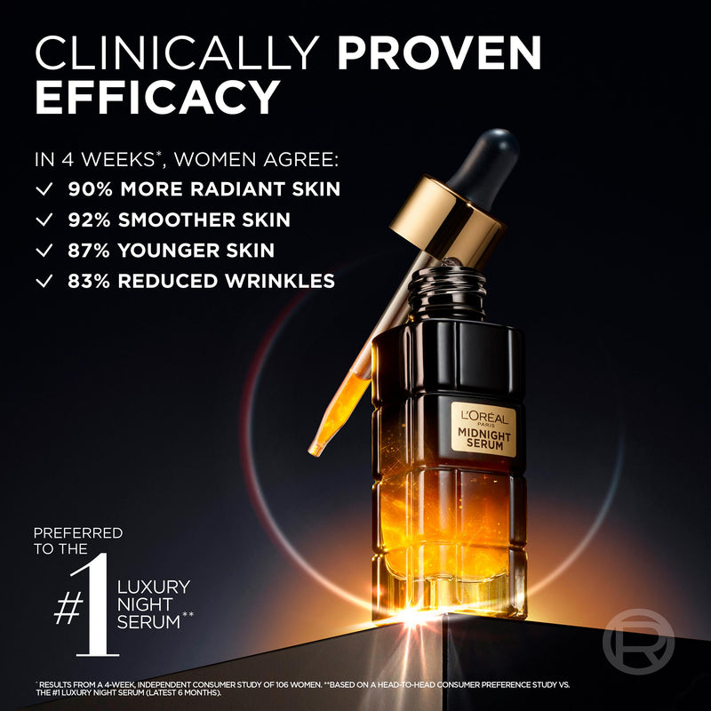 L'Oreal Paris Midnight Serum Cell Renew 30ml, imported from the UK