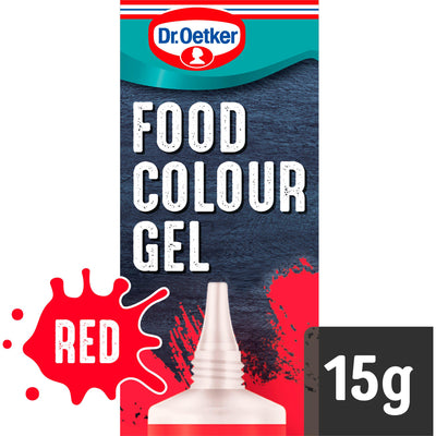 Sainsburys Dr. Oetker Extra Strong Red Food Colouring Gel 15g- Buy online at McGrocer