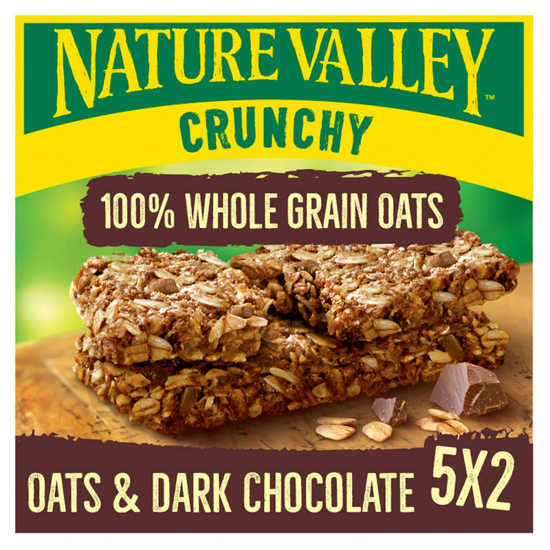 Nature Valley Crunchy Oats & Dark Chocolate Cereal Bars 5x42g