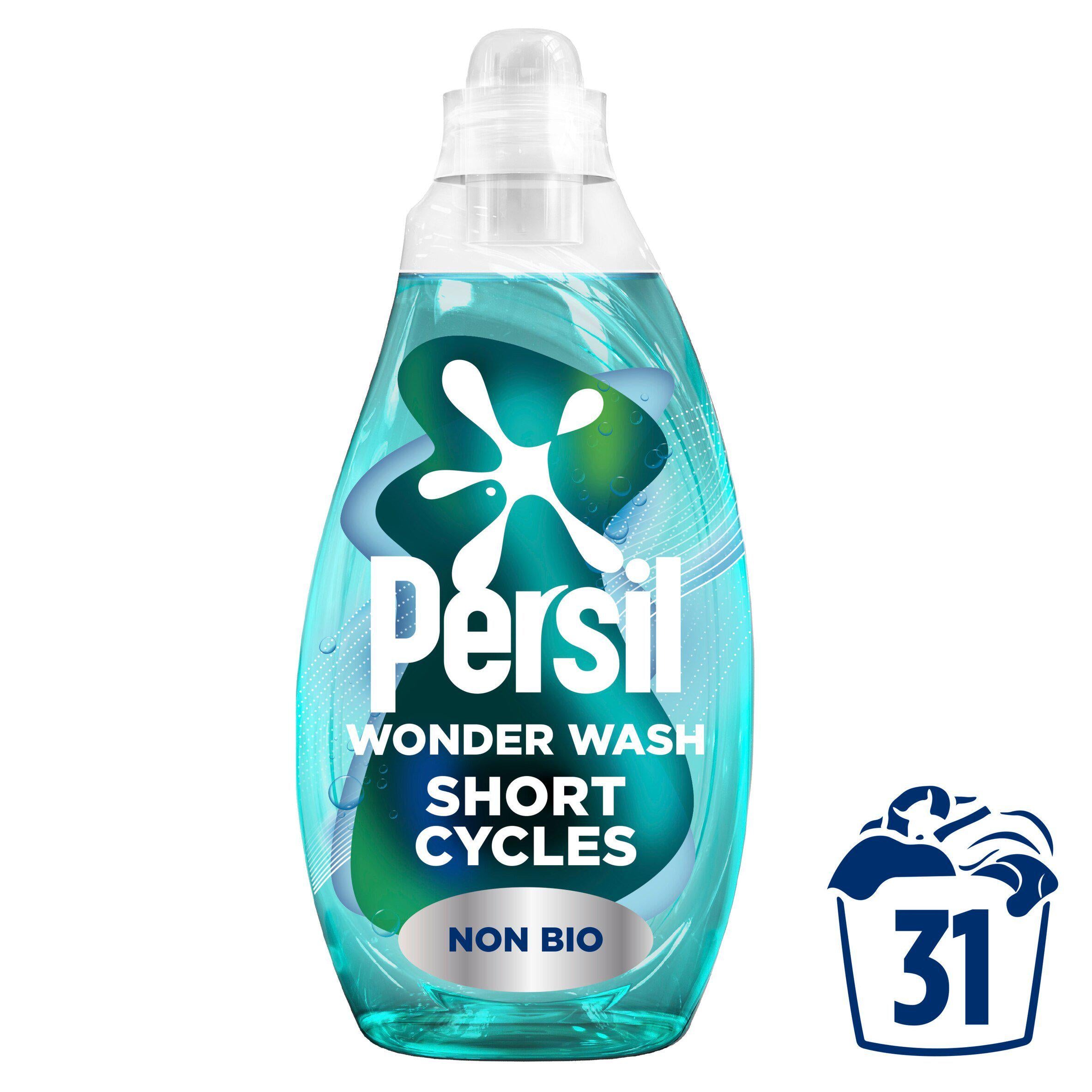Persil Wonder Wash non bio liquid detergent 837ml - British product