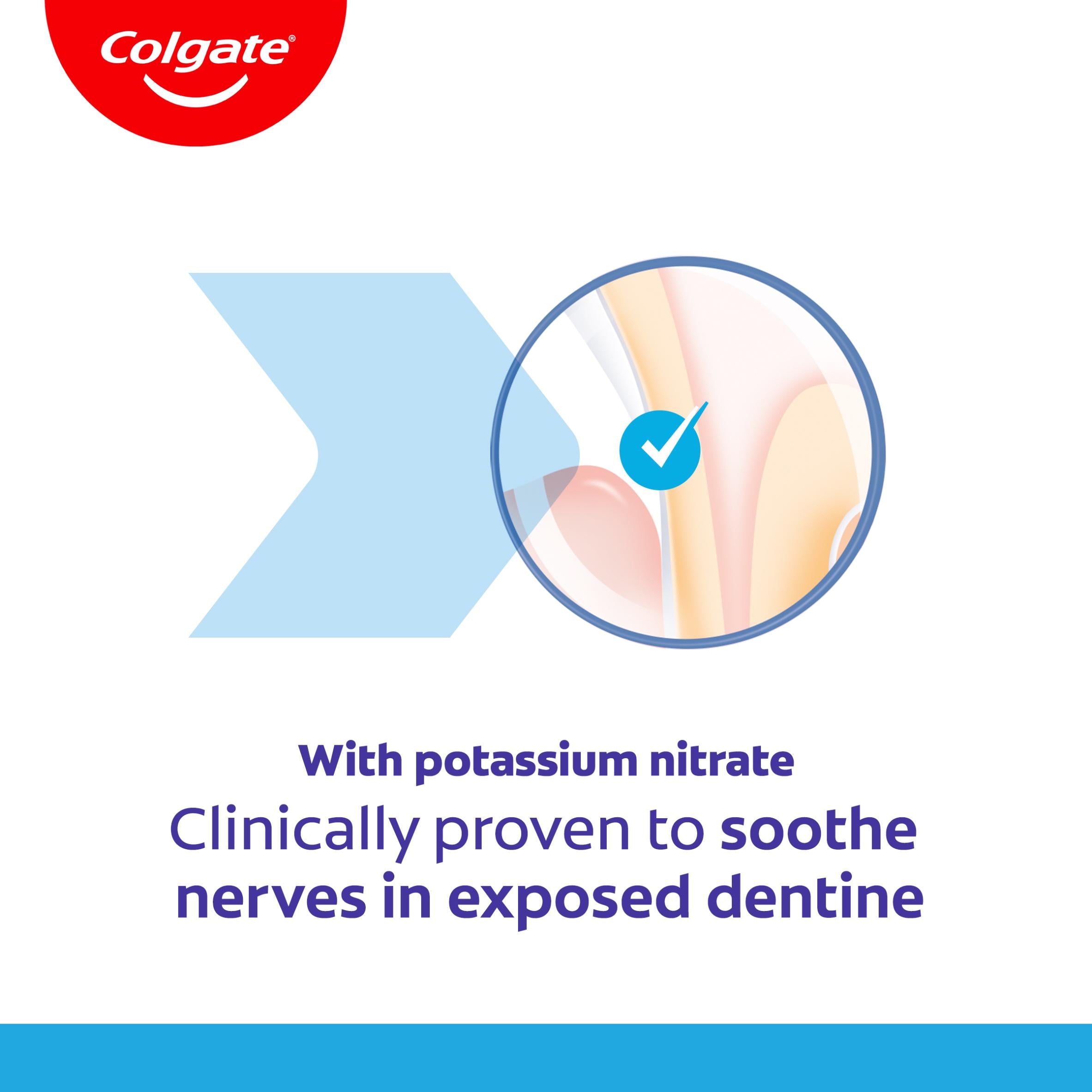 Colgate sensitive whitening toothpaste 75ml, UK version