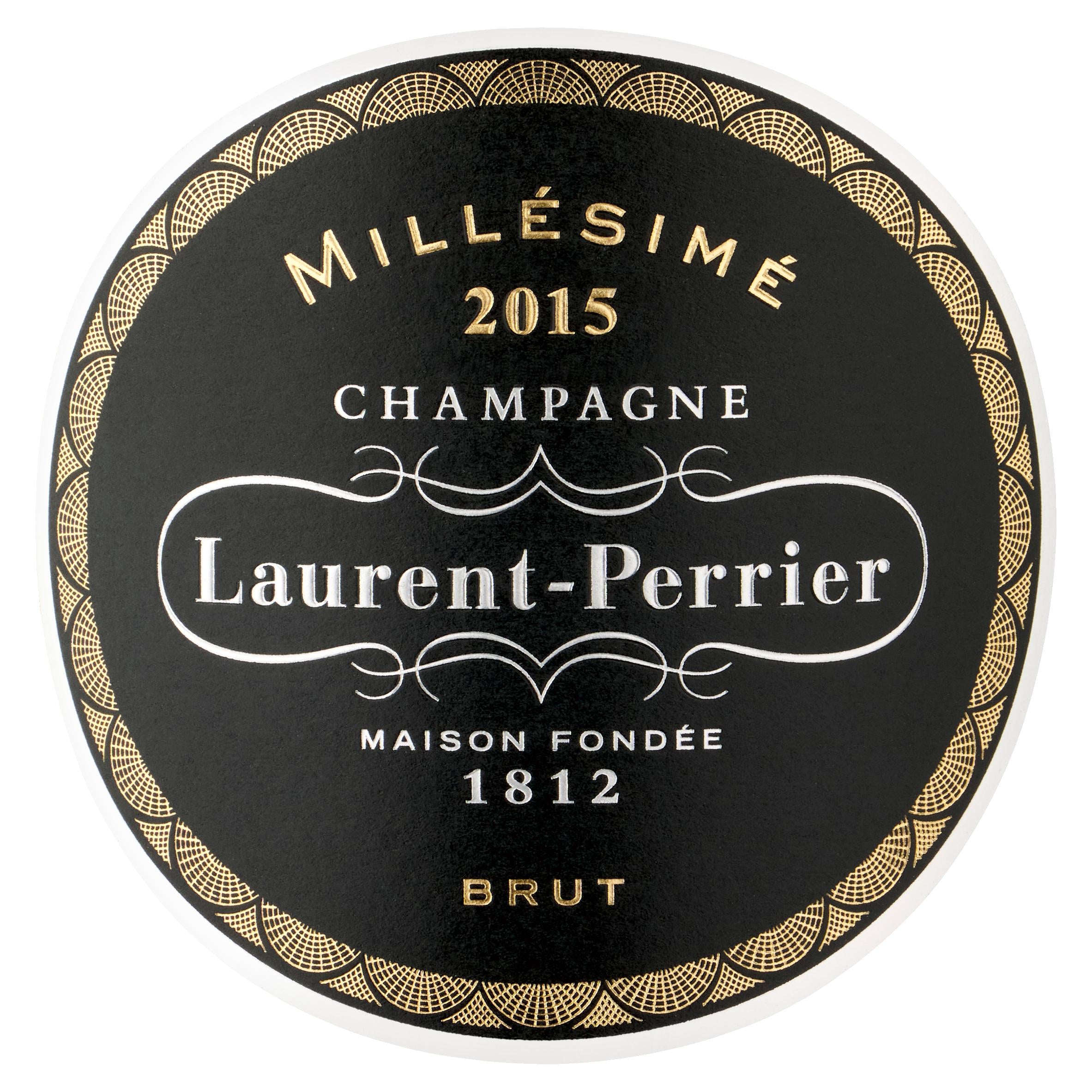 Laurent-Perrier vintage 2015 champagne 75cl (British brand)