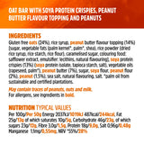 Trek peanut butter protein flapjack 50g - British product