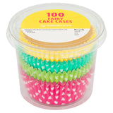 Sainsbury's cake cases polka dot 100 (British brand)