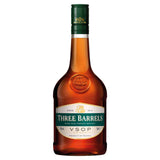 Three Barrels VSOP French Brandy 70cl (British brand)
