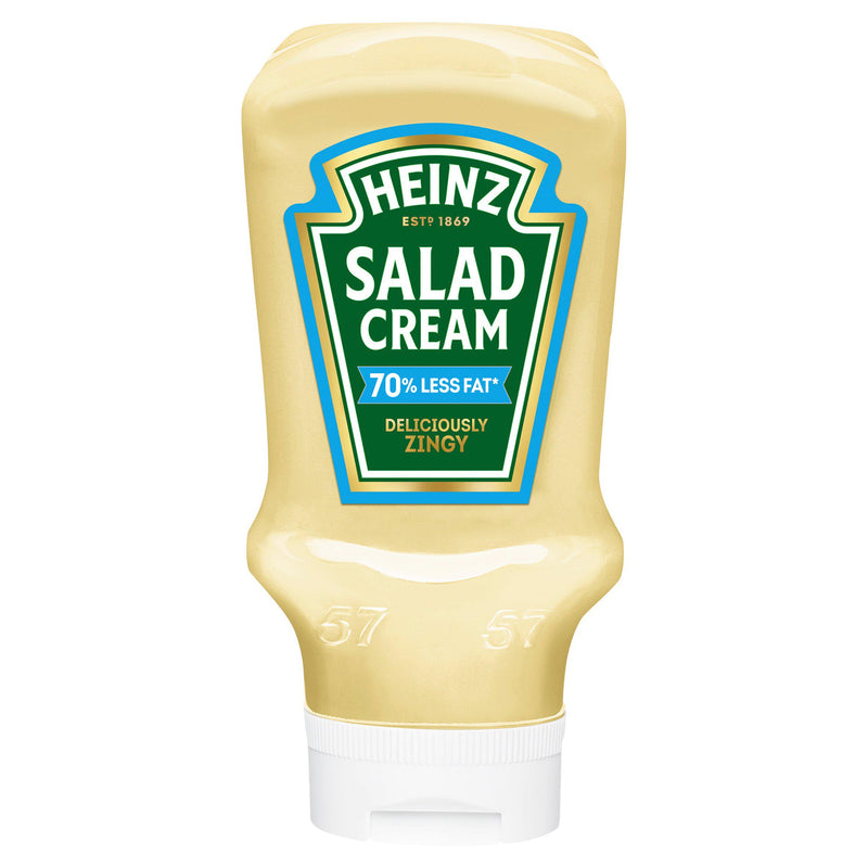 Heinz Extra Light Salad Cream 435g in Plastic Bottle, UK version