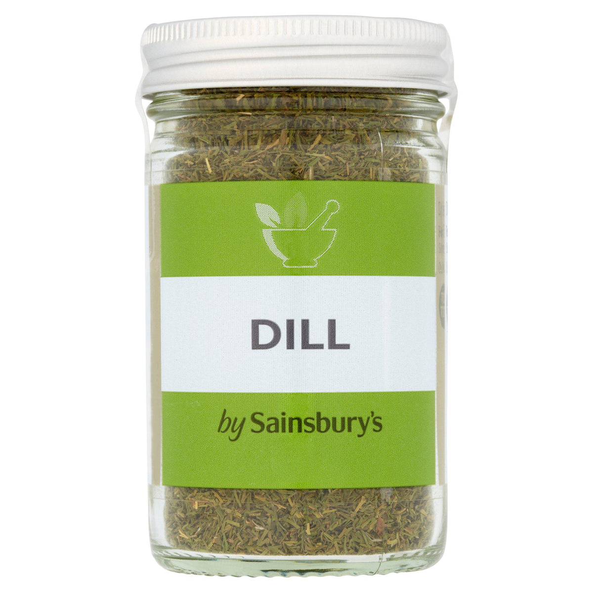Sainsbury's Dried Dill Seasoning 13g Glass Jar (British brand)