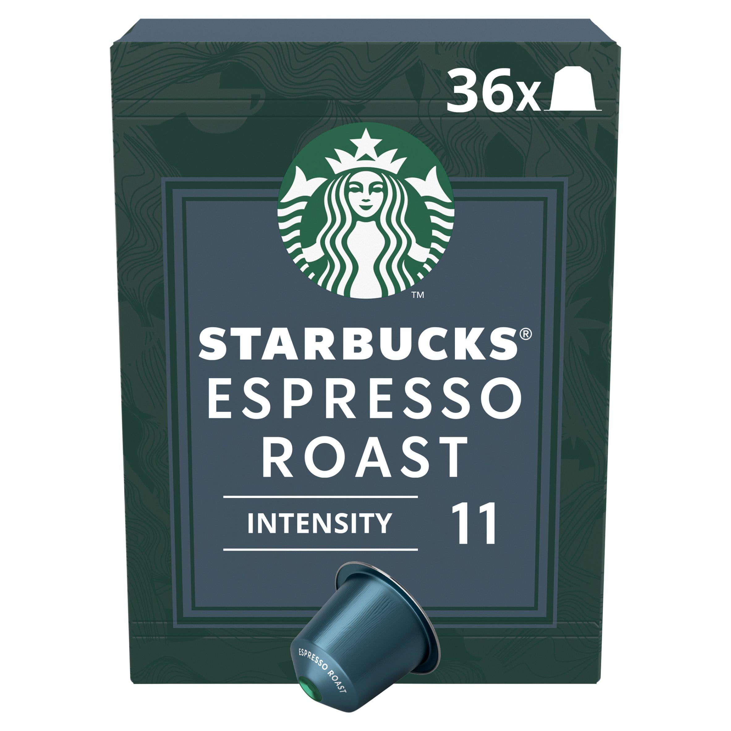 Starbucks Espresso Roast Nespresso pods 36 count (British brand)