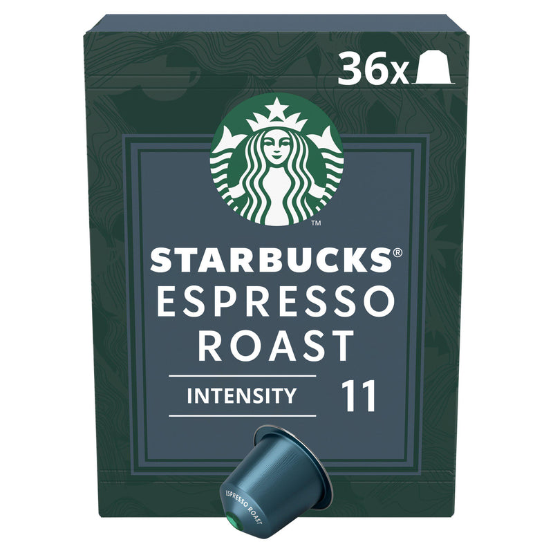 Starbucks Espresso Roast Nespresso pods 36 count (British brand)