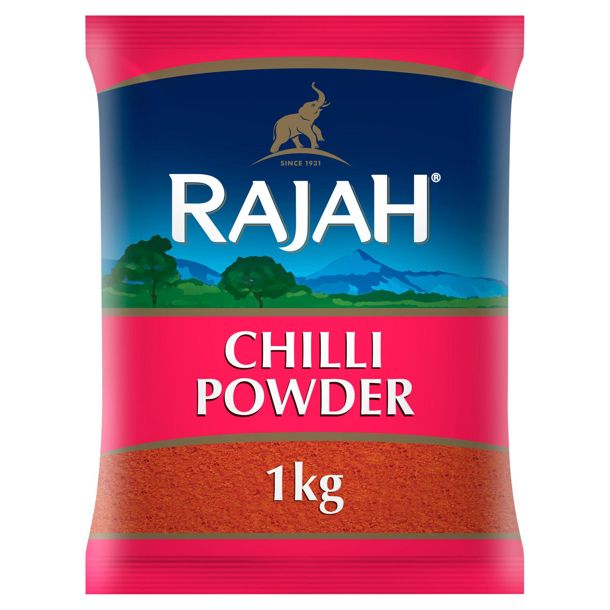 Rajah ground chilli powder 1kg - British product