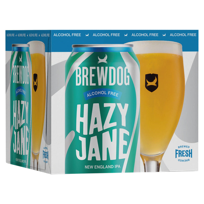 BrewDog low alcohol IPA Hazy Jane New England 4x330ml, UK version