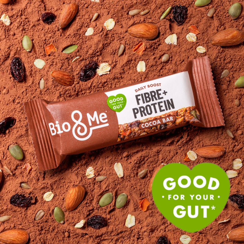 Bio&Me cocoa flapjack bars 120g - British product