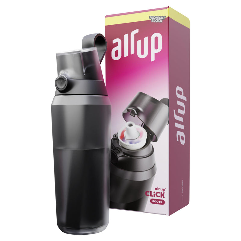 Air Up water bottle Midnight Black 800ml - British product