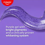 Colgate Advanced White Purple toothpaste 75ml, imported from the UK