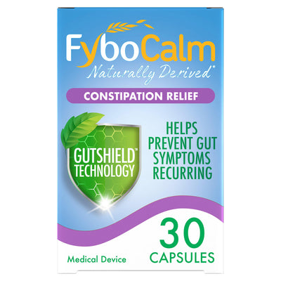 Sainsburys Fybocalm Constipation Relief Capsules x30- Buy online at McGrocer