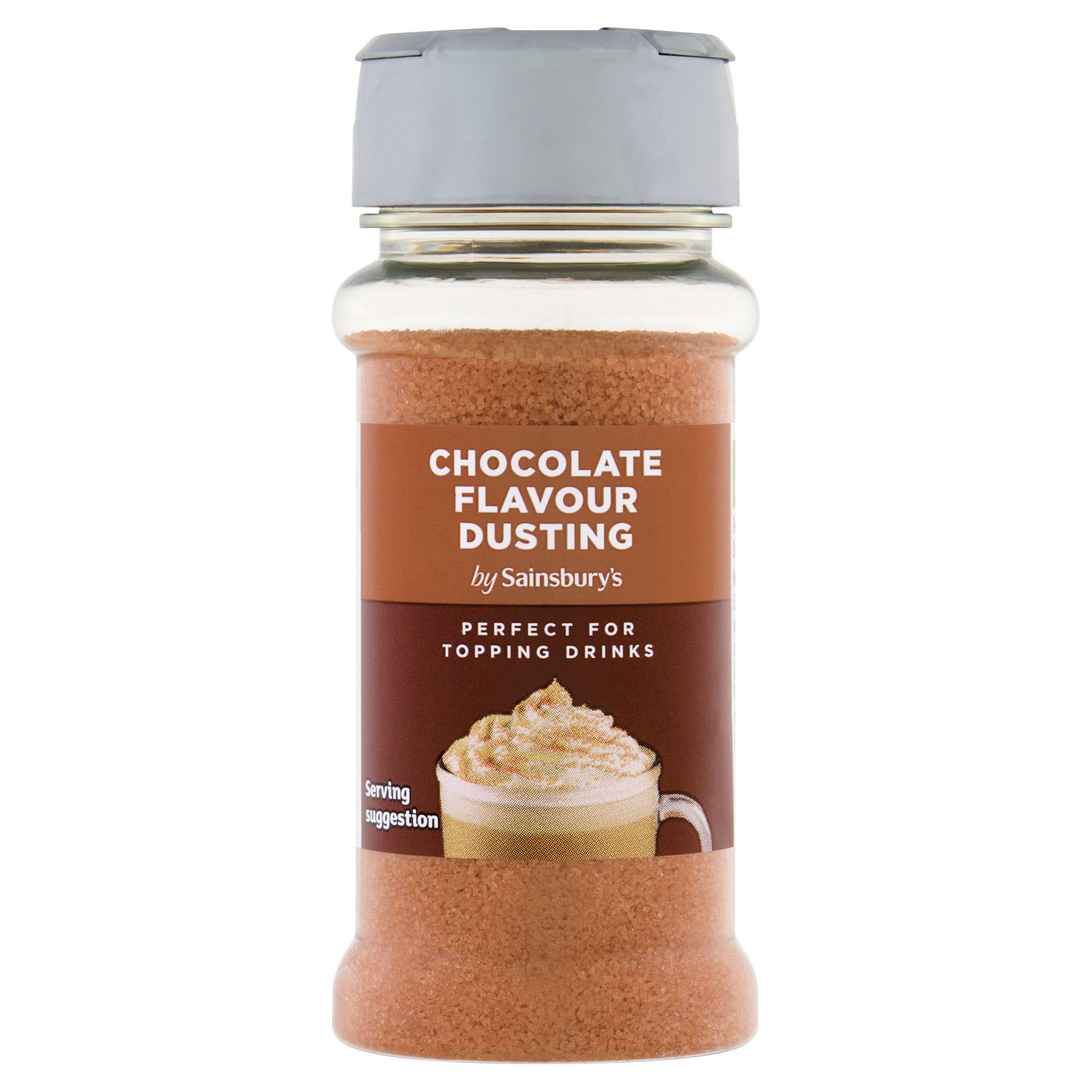 Sainsbury's chocolate dusting 70g - British product
