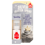 Cake Decor silver edible glitter spray 4g, UK version