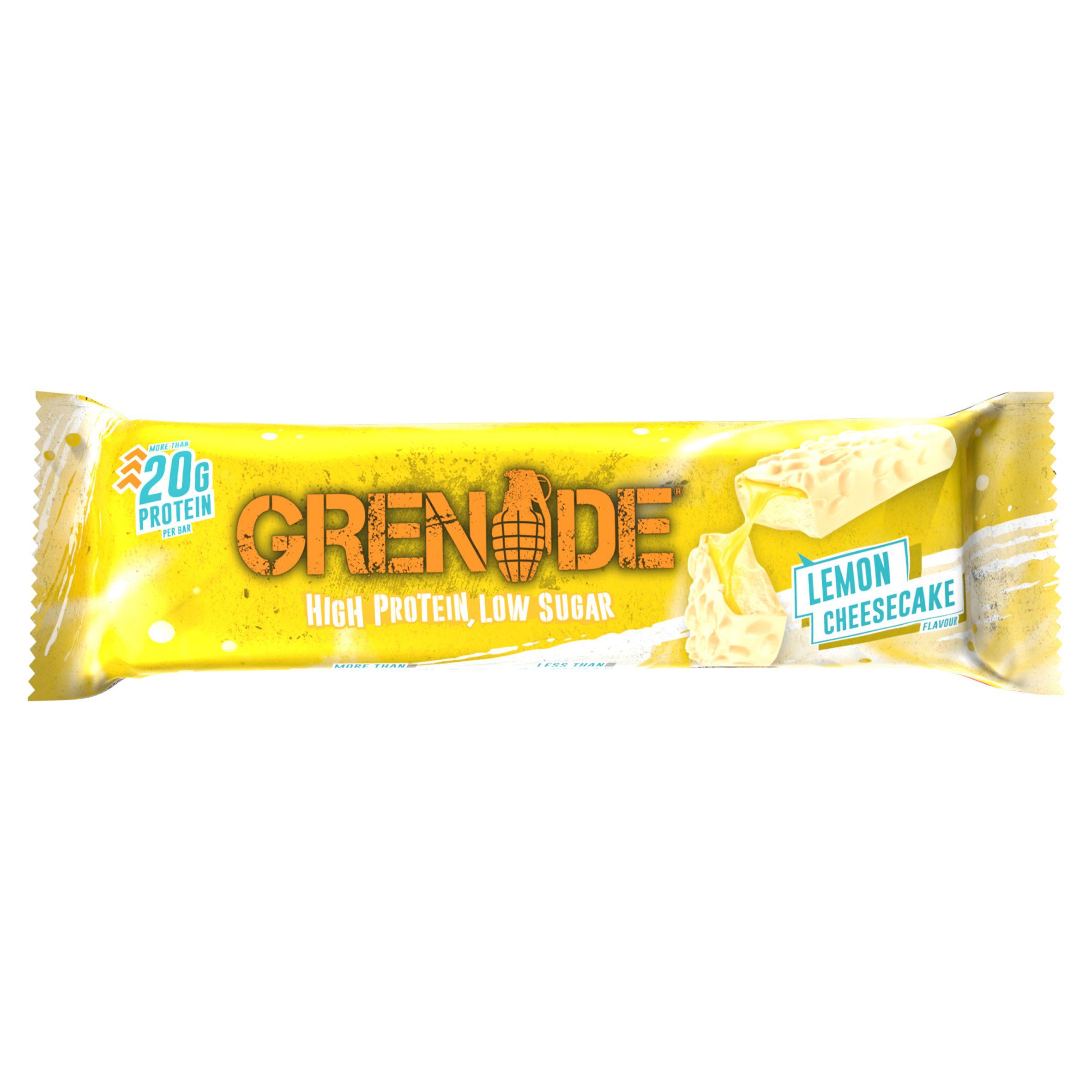 Grenade lemon cheesecake protein bar 60g, UK version