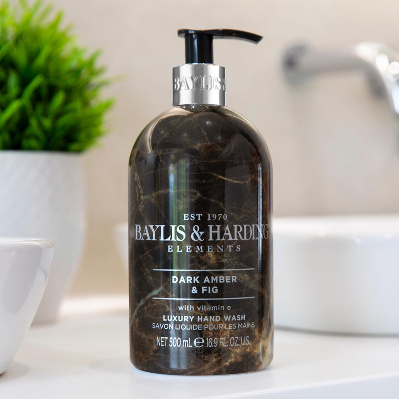Baylis & Harding Hand Wash Dark Amber Fig 500ml - British product