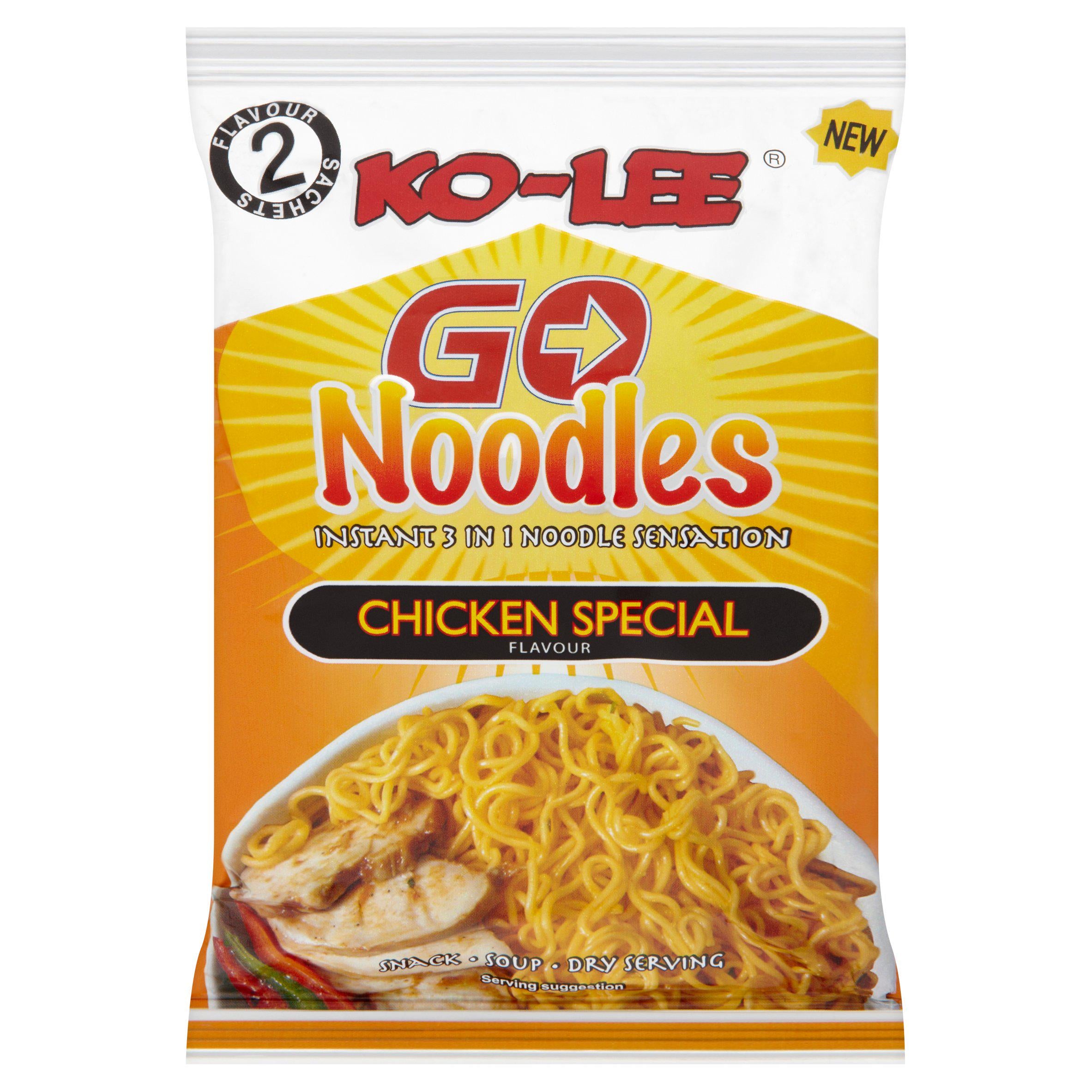 Ko-Lee Chicken Instant Noodles 85g, UK version