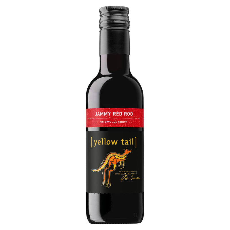 Yellow Tail Jammy Red Roo red wine 18.7cl - British product