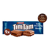 Arnott's Tim Tam Extra Chocolaty biscuits 200g, imported from the UK