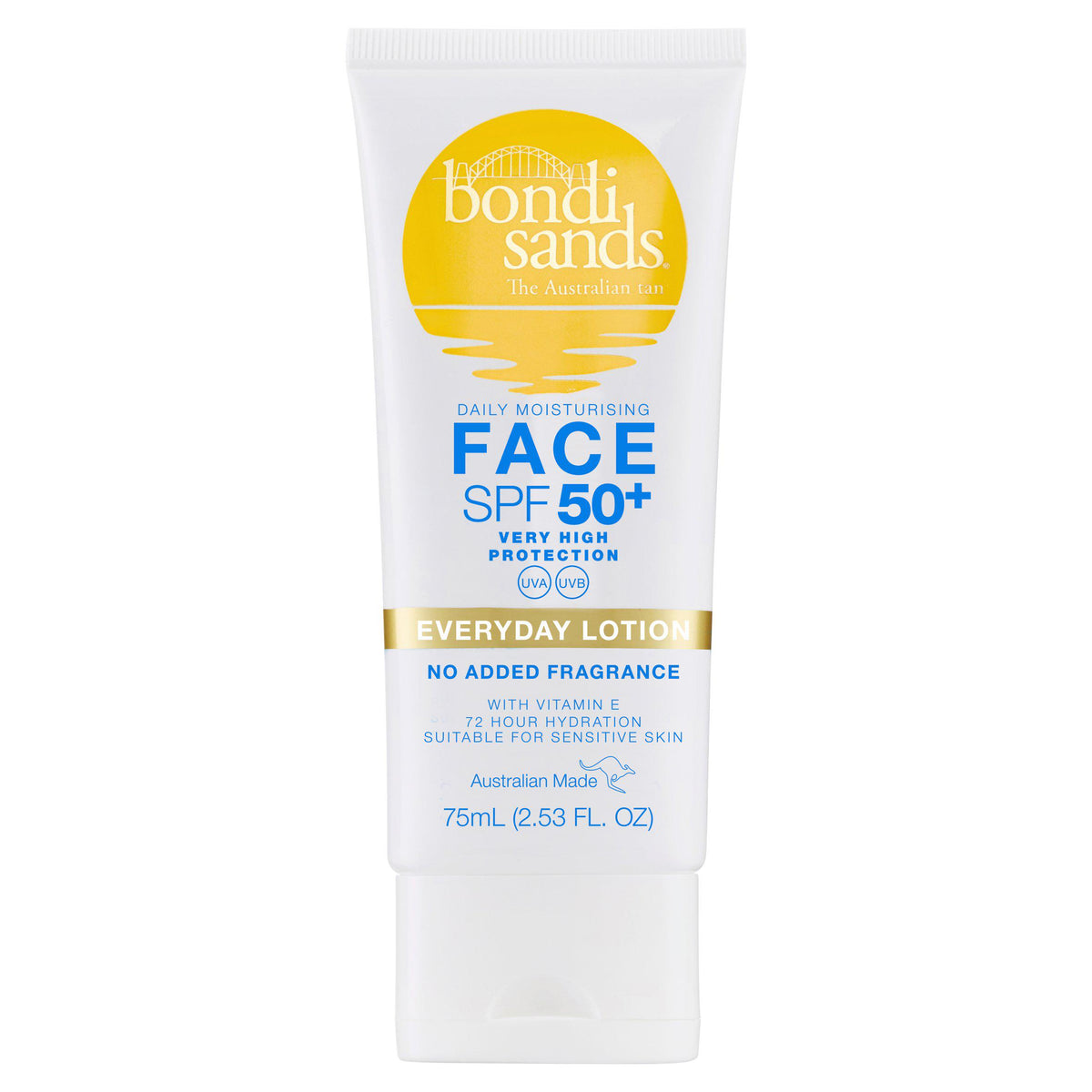 Bondi Sands Daily Moisturising Face SPF 50+ 75ml