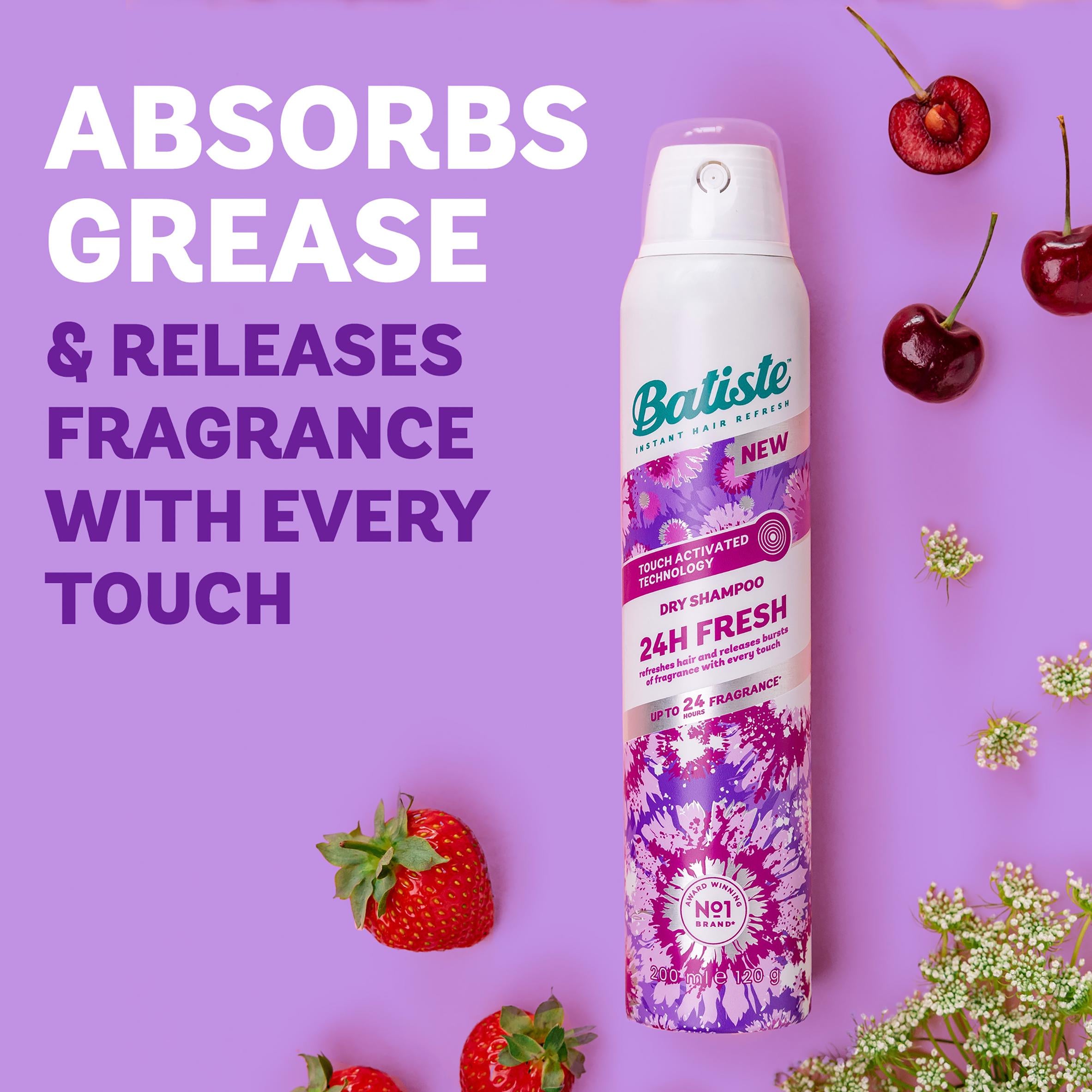 Batiste 24H Fresh Dry Shampoo 200ml - British product