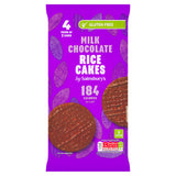 Sainsbury's milk chocolate rice cakes 143g British product
