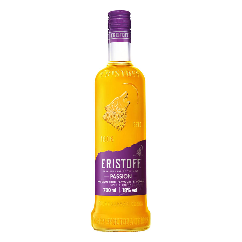 Eristoff passion fruit vodka 70cl - British product