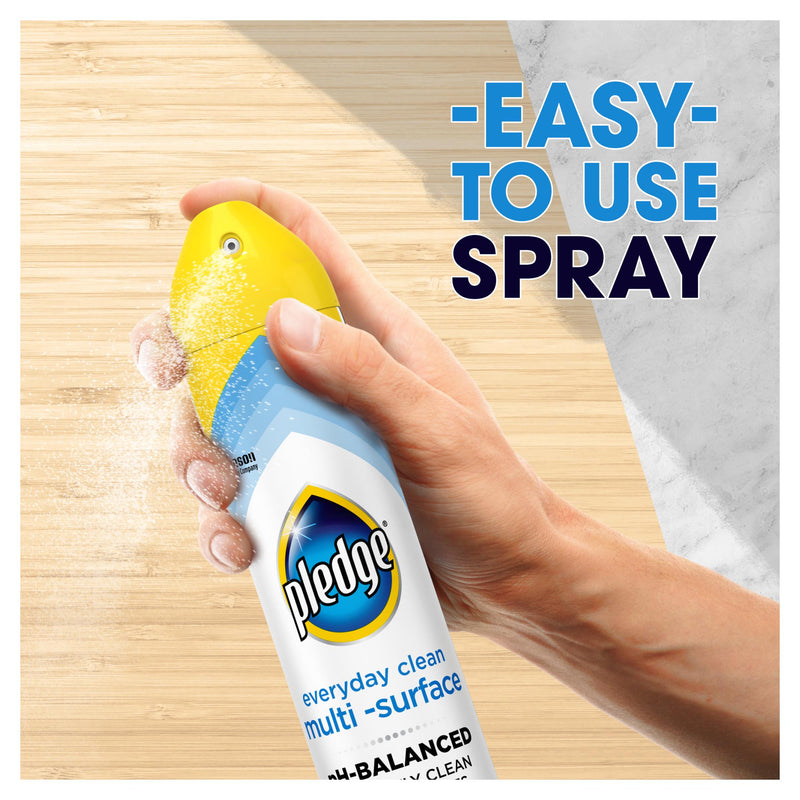 Pledge Everyday Clean multi surface cleaner aerosol 250ml, imported from the UK