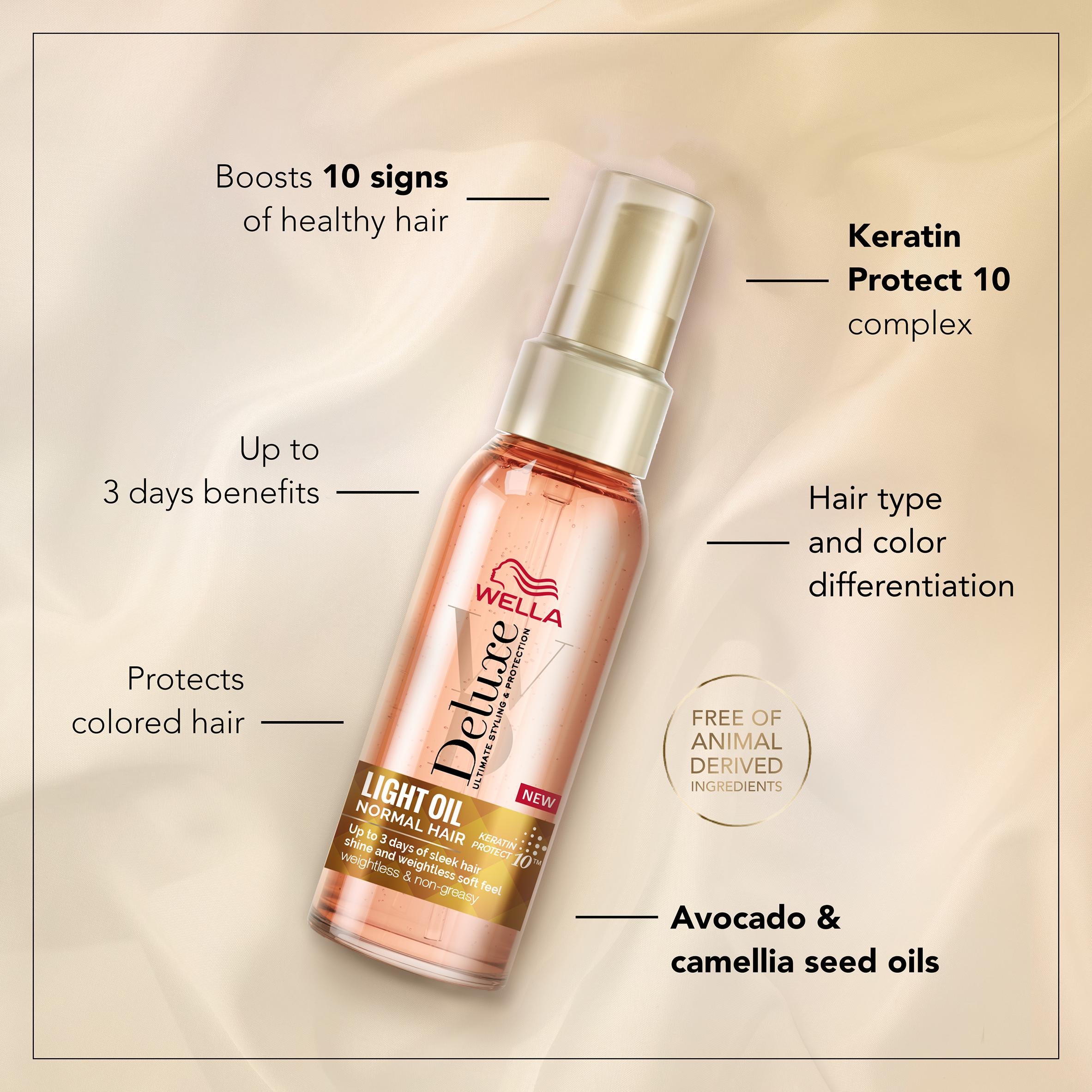 Wella Deluxe Light Oil 100ml (British brand)