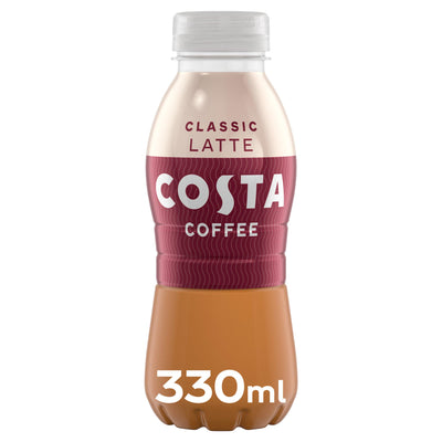 Sainsburys Costa Coffee Classic Latte Iced Coffee 330ml- Buy online at McGrocer