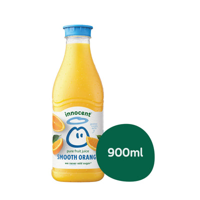 Sainsburys Innocent Pure Orange Juice Smooth 900ml- Buy online at McGrocer
