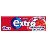 Extra strawberry flavour chewing gum 10 pieces, imported from the UK