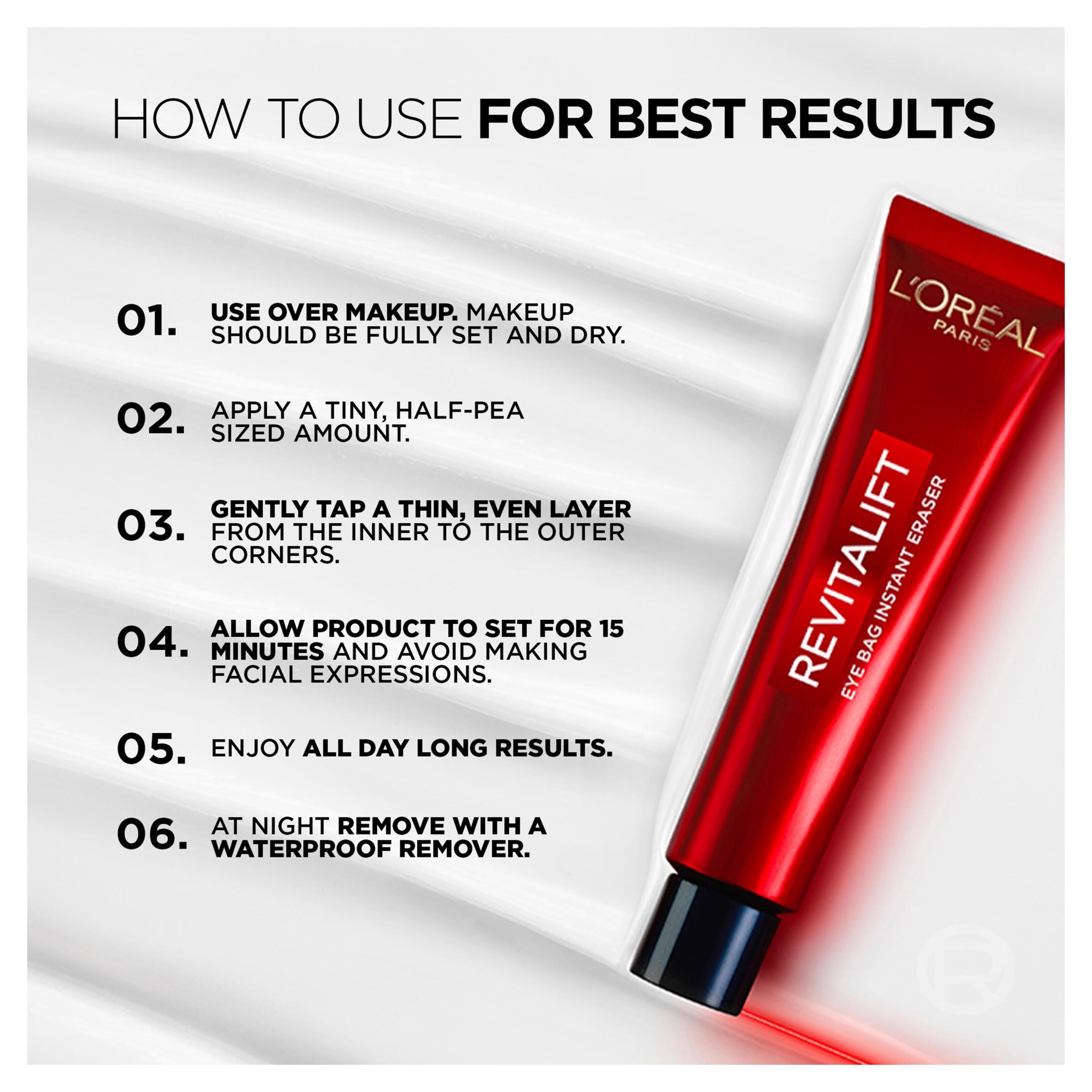 L'Oréal Paris Eye Bag Eraser, imported from the UK