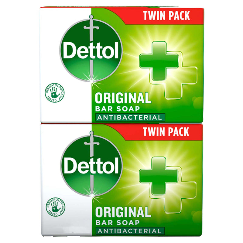 Dettol antibacterial hand soap bar 100g, UK version