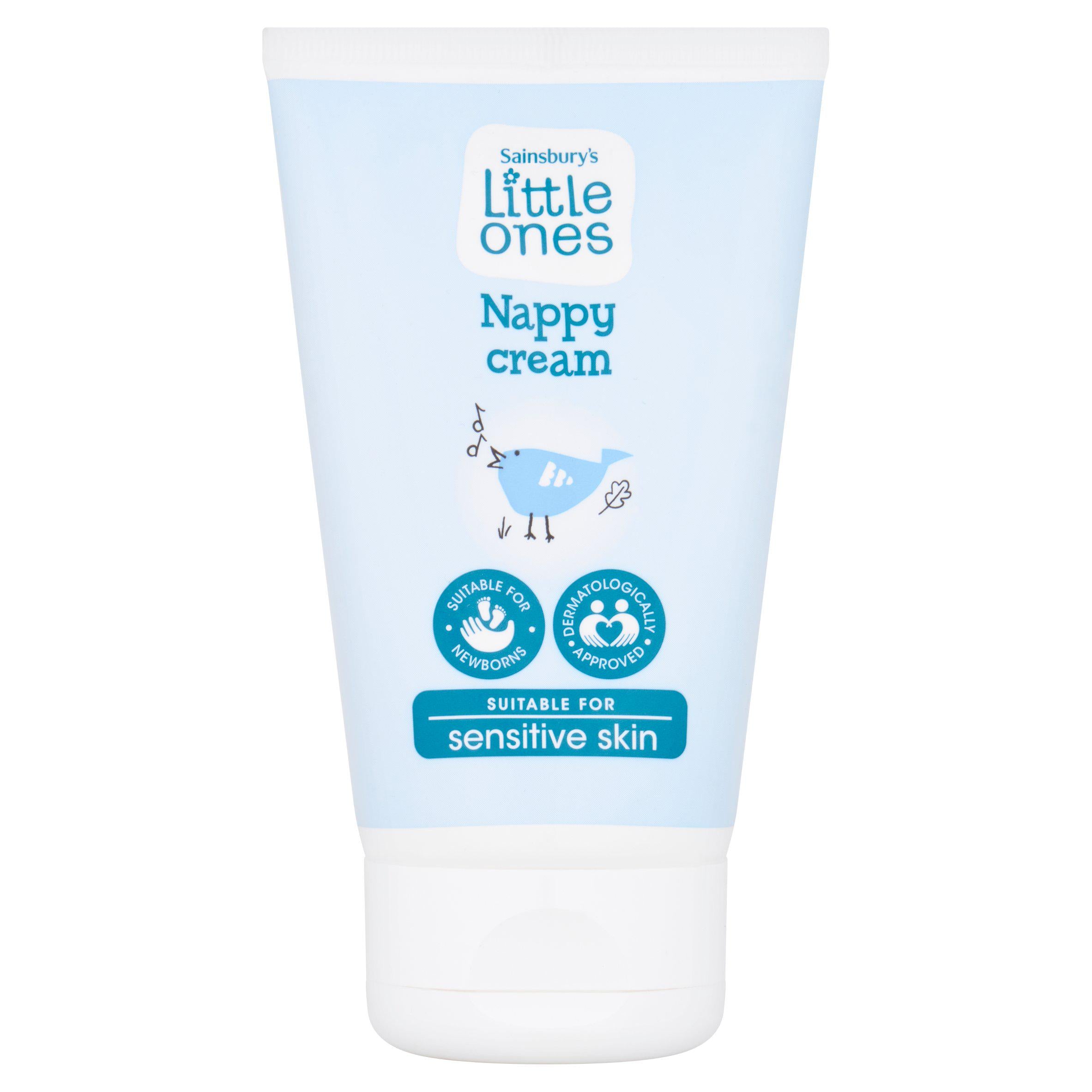 Sainsbury's Little Ones nappy cream 125ml, imported from the UK