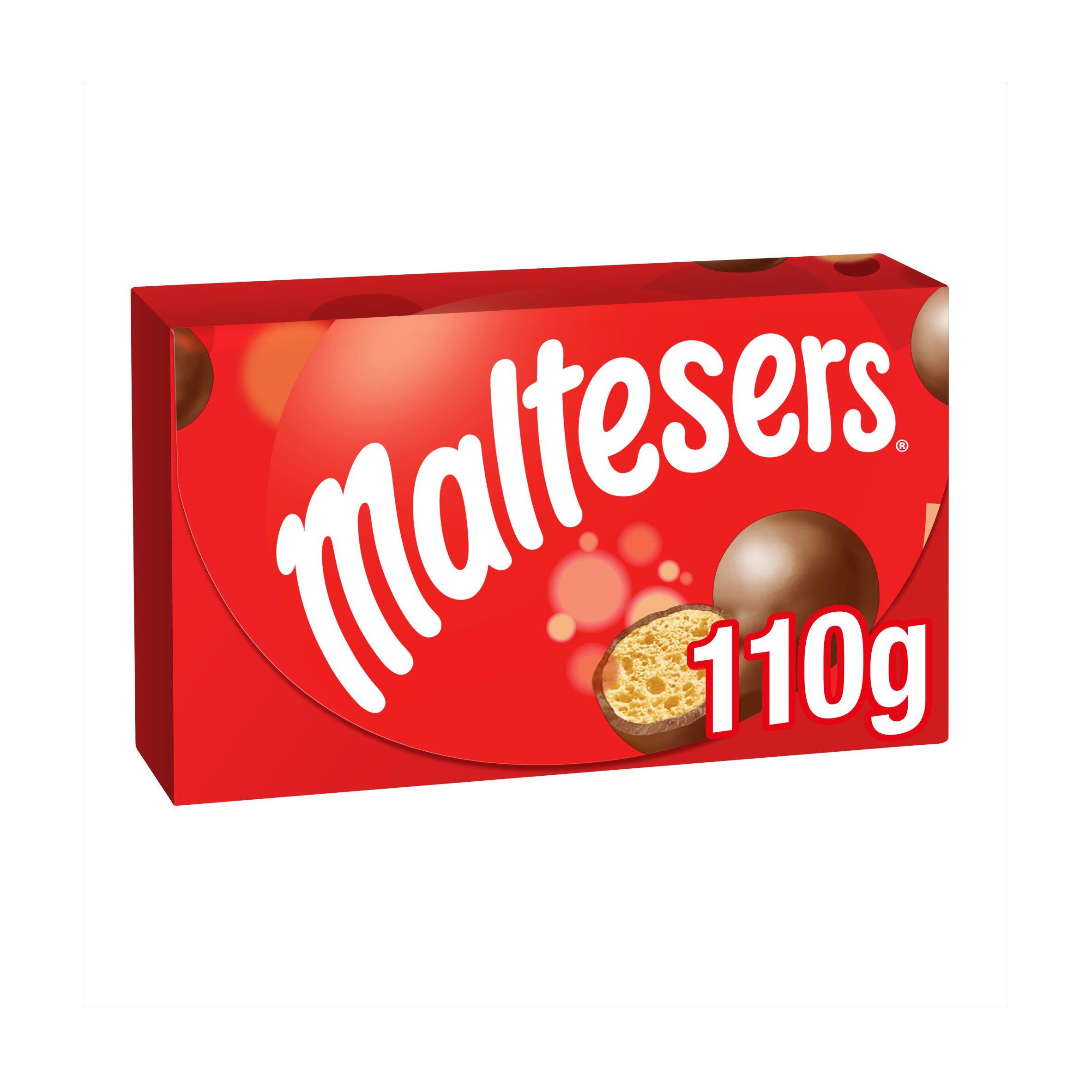 Maltesers milk chocolate honeycomb gift box 110g, imported from the UK