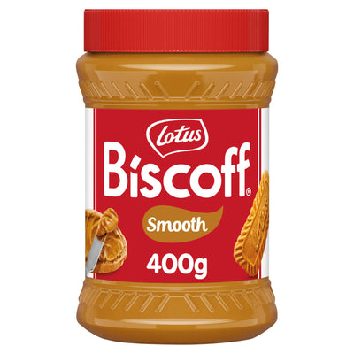 Sainsburys Lotus Biscoff Smooth Caramelised Biscuit Spread 400g- Buy online at McGrocer