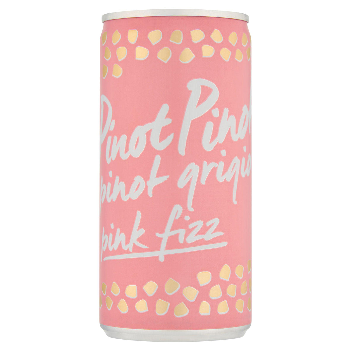 PinotPinot pink fizz rosé wine can 20cl - British product