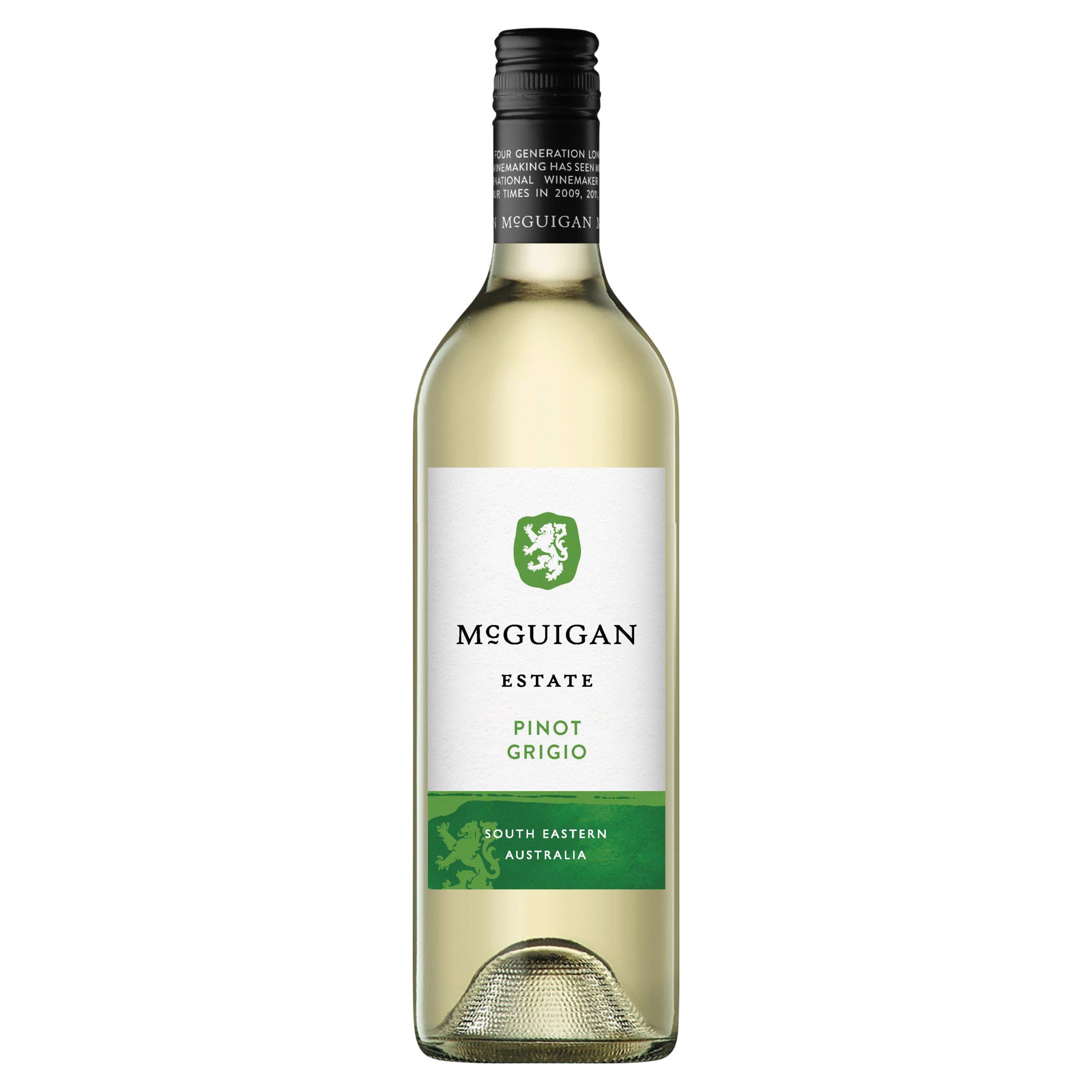 McGuigan Pinot Grigio White Wine 75cl, imported from the UK