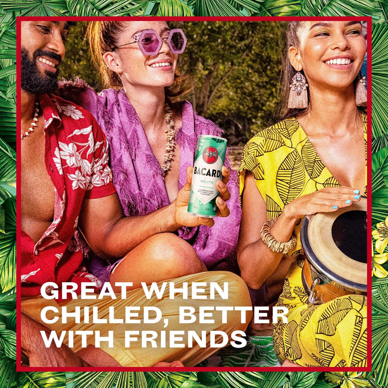 Bacardi Mojito premix cocktail 25cl - British product