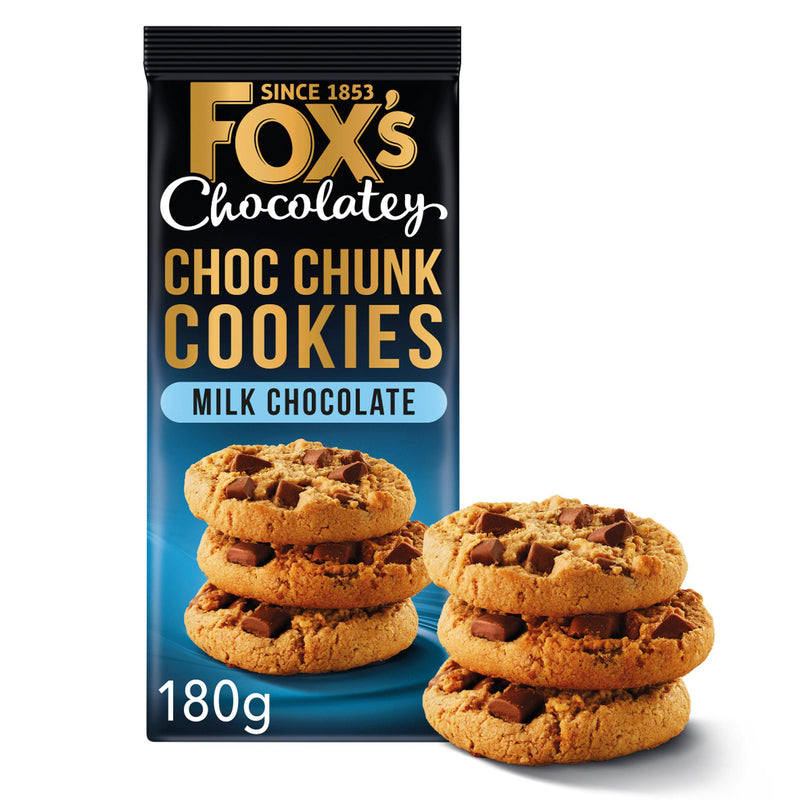Fox's chocolate biscuits milk chocolate cookies 180g (British brand)